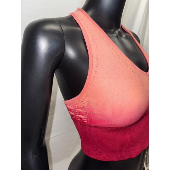 PINK Sport Ombre Racerback Sports Top Sz S - Picture 4 of 8
